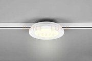 Duoline camillus plafoniera led 9w 900lm, 3000k bordo bianco d.17cm