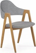 Sedia K344 materiale grigio