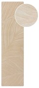 Tappeto beige in lana 60x230 cm Lino Leaf - Flair Rugs