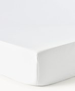 Lenzuolo con angoli topper in raso di cotone Premium