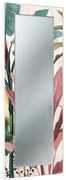 Specchio rettangolare in legno multicolore 52 x 152 cm