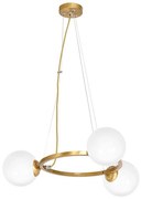 Lampadario a sospensione con filo VIENNA 3xE14/40W/230V oro