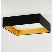 Brilagi - Plafoniera LED VELVET SQUARE LED/24W/230V nera