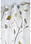 Tenda Liseron Naturel multicolore, fettuccia e passanti nascosti 135x280 cm