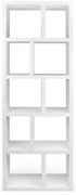 Libreria bianca 70x198 cm Berlin - TemaHome
