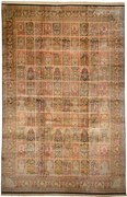 Cashmere Silk Tappeto orientale 550 x 360 Beige (Indian) Annodato A Mano