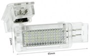 Kit Luci Bagagliaio Baule A Led Hyundai I30 Elantra Sonata Kia Rio Ceed Cerato Sportage Bianco 12V