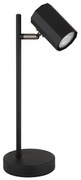 Globo 57918TB - Lampada da tavolo JAMES 1xGU10/5W/230V nero