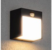 Brilagi-LED Lampada da parete esterna con sensore TERNI LED/12W/230V antr. IP44