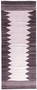 Kilim Tappeto persiano 260 x 100 Nero (Iran) Tessuto A Mano