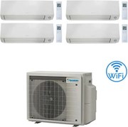 Daikin - Climatizzatore garanzia italia Perfera All Seasons Wifi Quadri Split Inverter 9000 + 9000 + 12000 + 18000 btu con u.e. 4MXM80A9 Classe