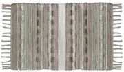 Tappeto DKD Home Decor Frange Boho Poliestere Cotone (200 x 290 cm)