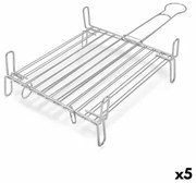 Grill Doppia 30 x 30 cm Acciaio zincato (5 Unità)