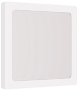 Plafoniera LED Quadrata 30W 3.000lm no Flickering 300x300mm Colore Bianco Caldo 3.000K