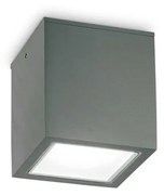 Plafoniera Moderna Techo Metallo Antracite 1 Luce Gu10 Small