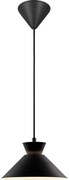 Nordlux - Lampadario a sospensione con filo DIAL 1xE27/40W/230V nero