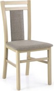 Sedia Hubert 8 in rovere sonoma grigio Inari23