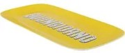 Vassoio melammina 37,5x17,5 cm giallo Maiolika