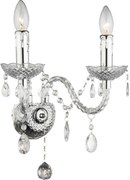 Lampada da parete EBT017-2W Transparent