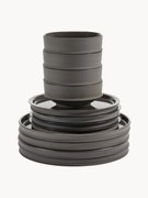 Servizio di stoviglie in porcellana con smalto reattivo Dune, 4 persone (12 pz)