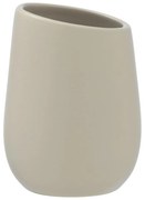 Tazza in ceramica beige per spazzolini da denti Badi - Wenko