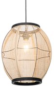 Lampada a sospensione orientale marrone 35 cm - ROB