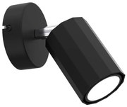 Faretto da muro BELLO 1xGU10/8W/230V nero