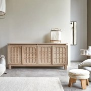 Tikamoon - Credenza in legno di rovere 120 Bodi