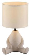 JUST LIGHT. 14190-39 - Lampada da tavolo TED 1xE27/25W/230V beige