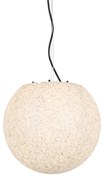 Lampada da esterno moderna grigia 35 cm IP44 - Nura