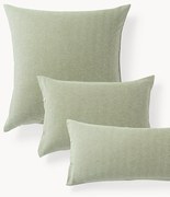 Federa in flanella con motivo a spina di pesce Wanda