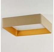 Brilagi - Plafoniera LED VELVET SQUARE LED/24W/230V beige