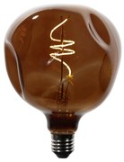 Lampadine LED E27 dimmerabili T125 marrone 4W 120 lm 1800K