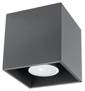 Sollux SL.0567 - Faretto QUAD 1 1xGU10/10W/230V antracite