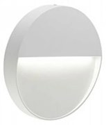 Applique Da Esterno Geo Round Alluminio E Termoplastica Bianco Led 3W 4000K