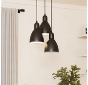 Eglo 49465 - Lampadario PRIDDY 3xE27/60W/230V