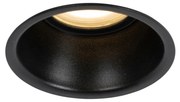 Faretto da incasso smart nero IP44 incl. Wifi GU10 50mm - Dept