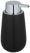 Dosatore di sapone in ceramica nera Badi - Wenko