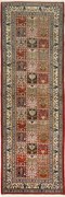 Moud Tappeto persiano 80x250 (Iran) Annodato A Mano