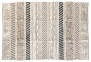 Tappeto DKD Home Decor 180 x 120 x 1 cm Nero Beige Cotone Boho