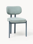 Sedia imbottita in velluto a coste Adrien