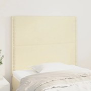 Testiera 2 Pz Crema 80x5x78/88 Cm İn Similpelle /