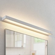 Arcchio applique LED per il bagno Jora, 90 cm, bianco, metallo, IP44