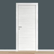 Porta battente Sablè palissandro L 90 x H 210 cm reversibile