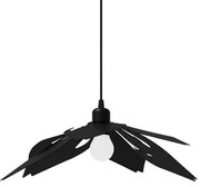 Lampadario Moderno Floras nero E27