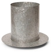 ferm LIVING - Auran Pot Medium Galvanized ferm LIVING