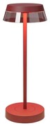 Redo 90311- Lampada da tavolo LED dimmerabile ILUNA LED/2,5W/5V 3000 mAh IP65 rosso