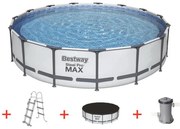 BESTWAY Piscina fuori terra rotonda steel pro max Ø 427xh.122 cm