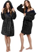 Accappatoio Jordan Navy Grey M