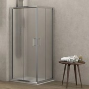 Box doccia 70x70 altezza 180cm vetro opaco K410 - KAMALU